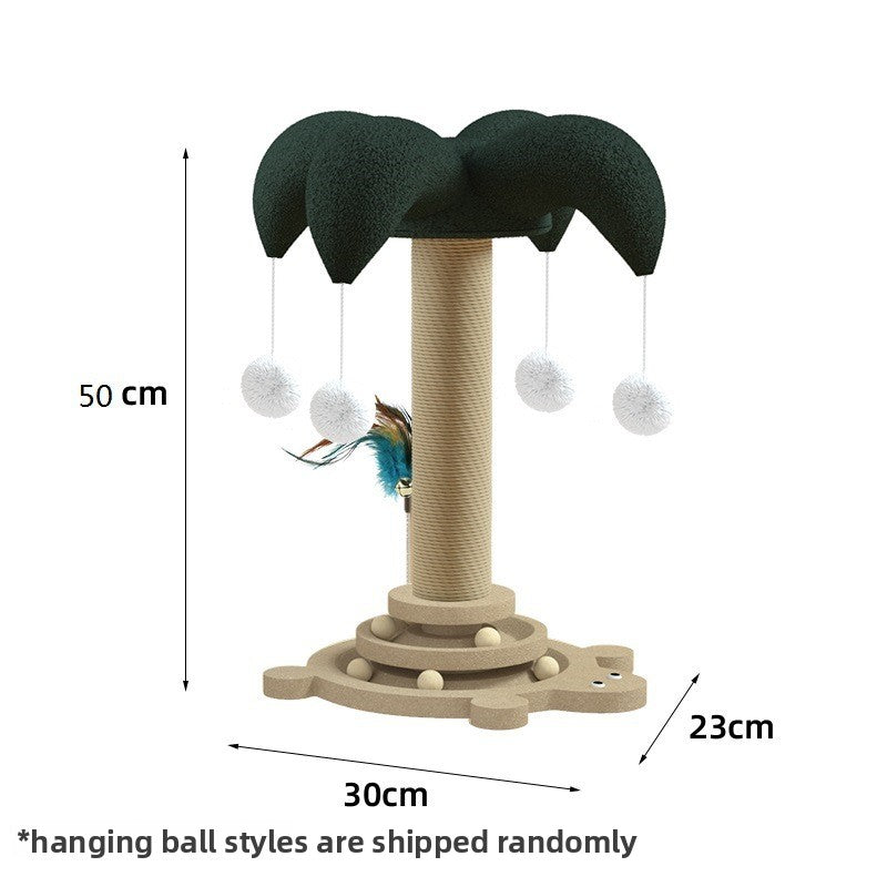 Cat toy rattan cat climbing frame