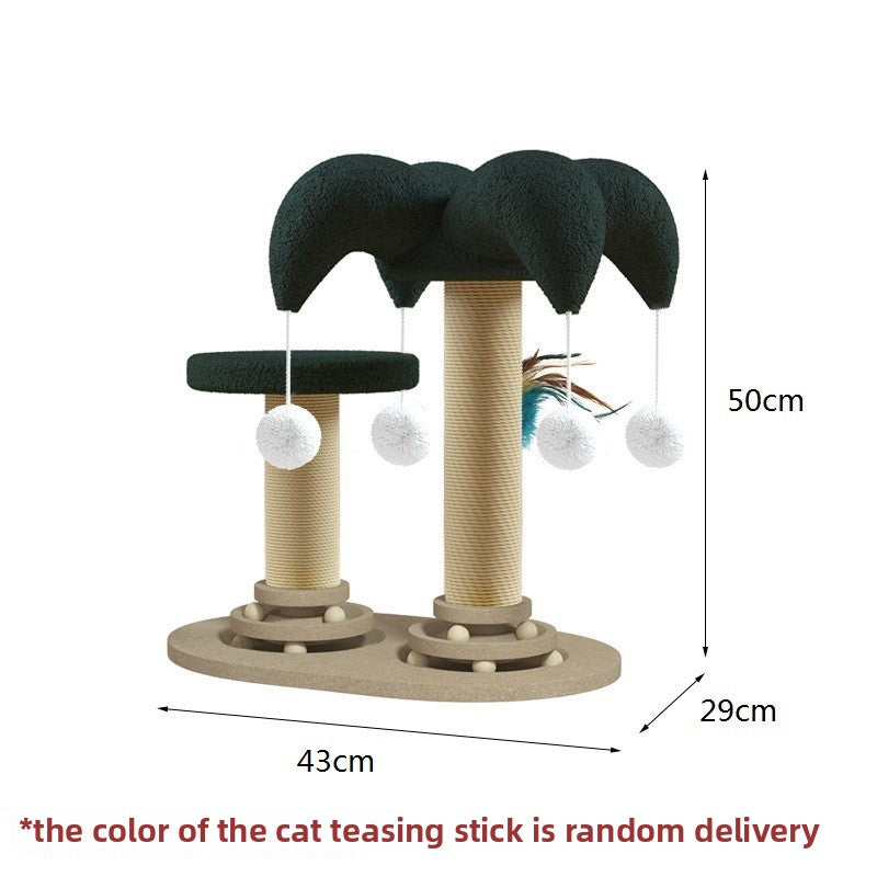 Cat toy rattan cat climbing frame