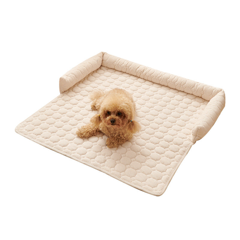 Pet Sofa Cushion Thickened Anti-cat Scratch Sofa Pet Nest Non-slip Kennel Cat Mat for Cats and Dogs Sleeping