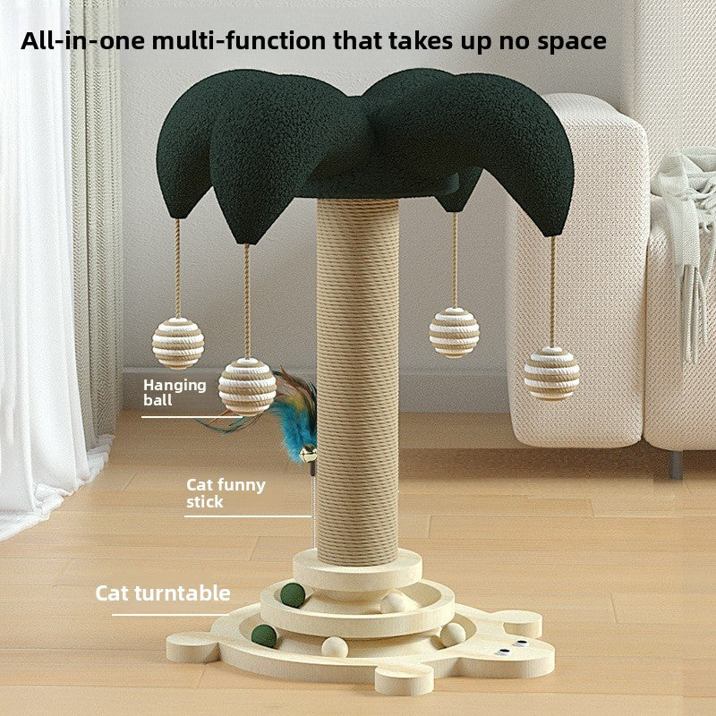 Cat toy rattan cat climbing frame