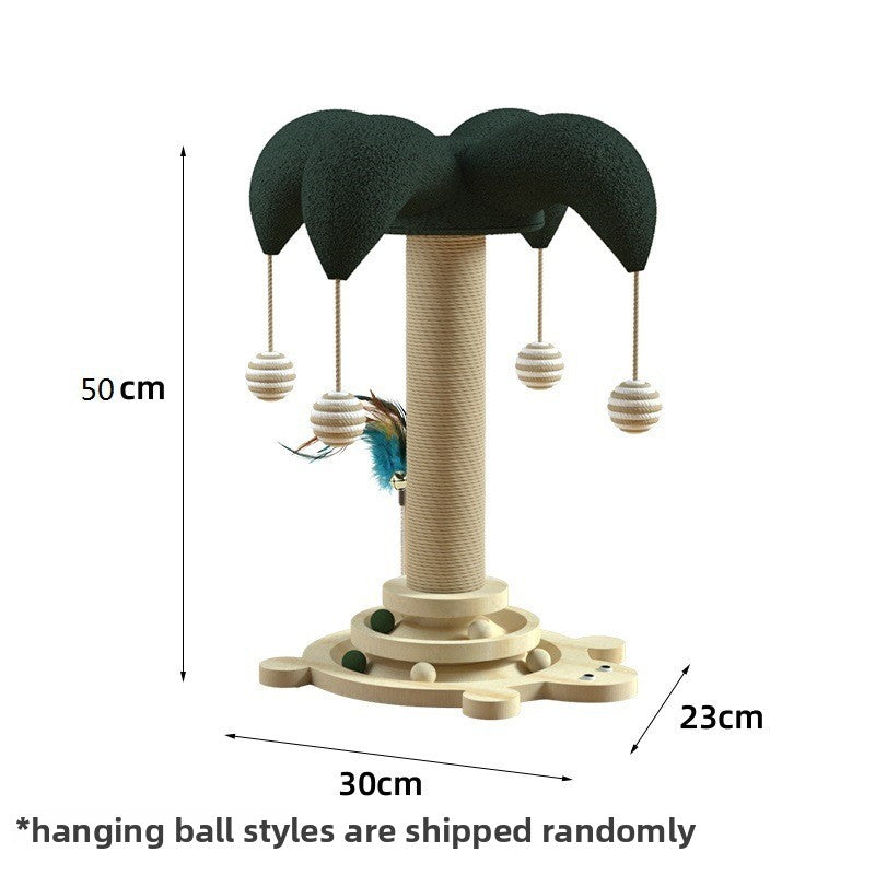 Cat toy rattan cat climbing frame