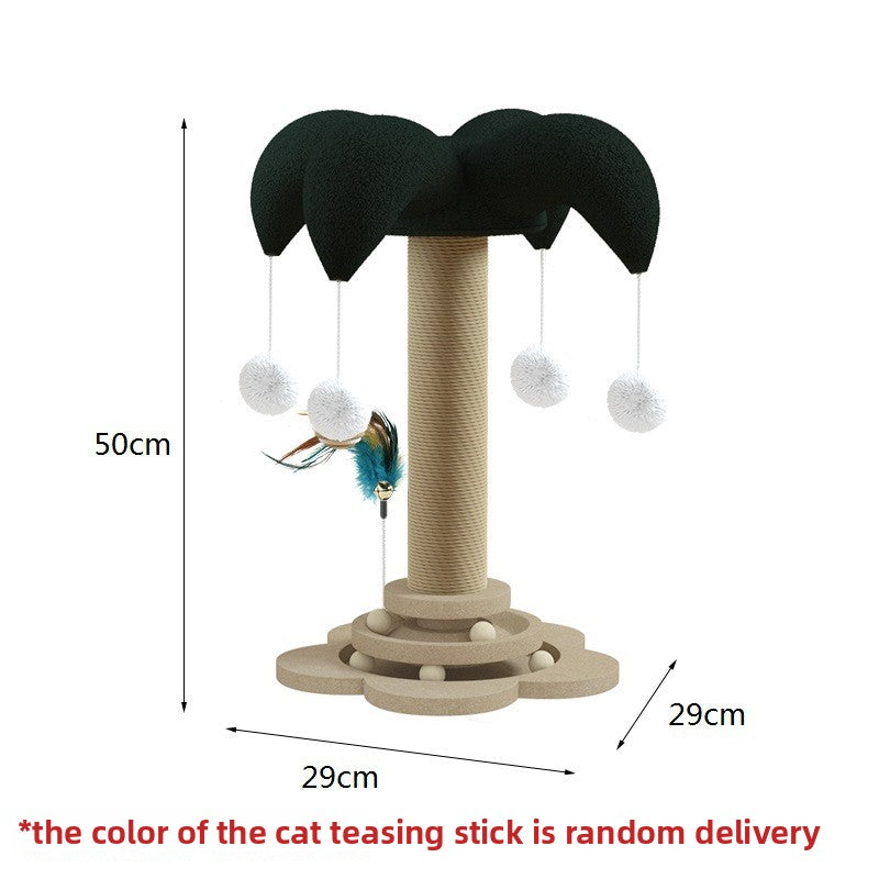 Cat toy rattan cat climbing frame