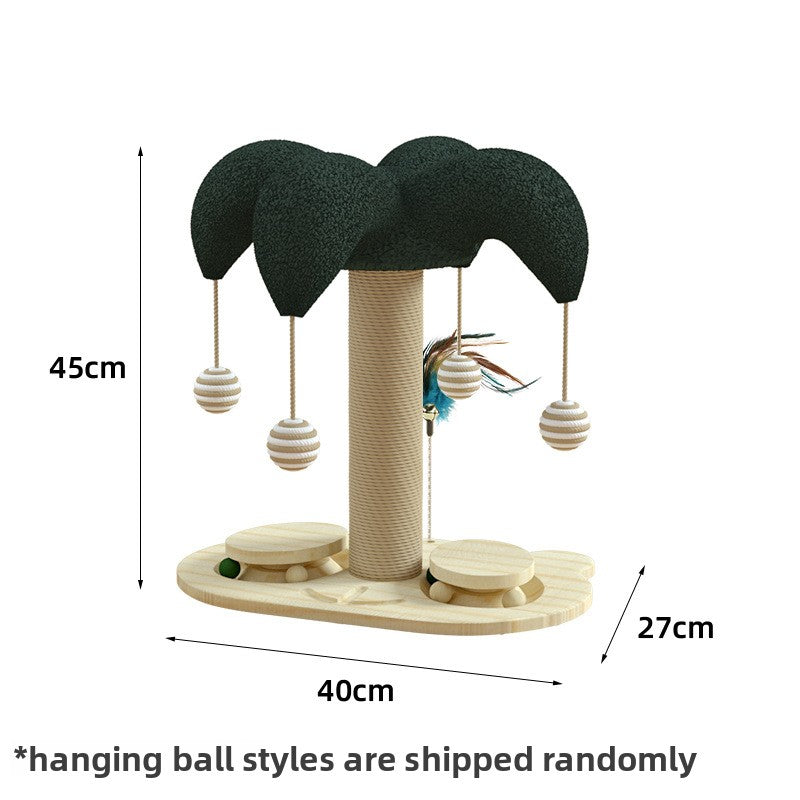 Cat toy rattan cat climbing frame