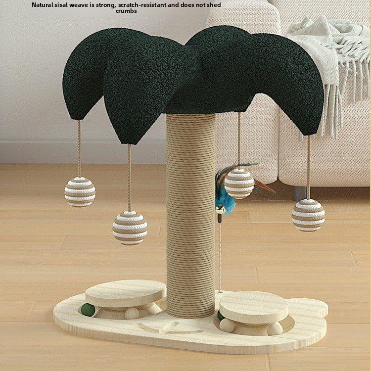 Cat toy rattan cat climbing frame